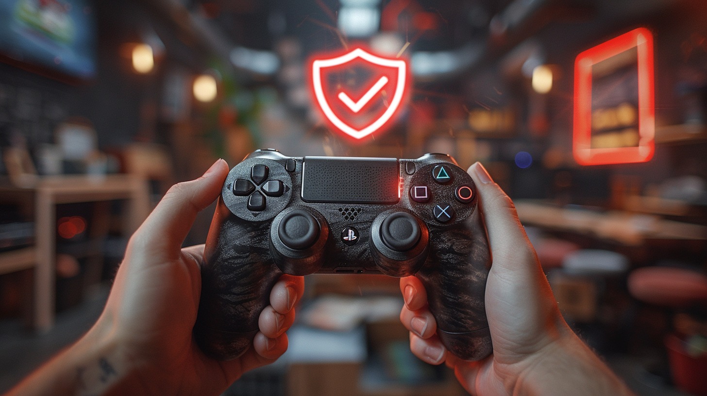 Video game controller with a gamification in insurance